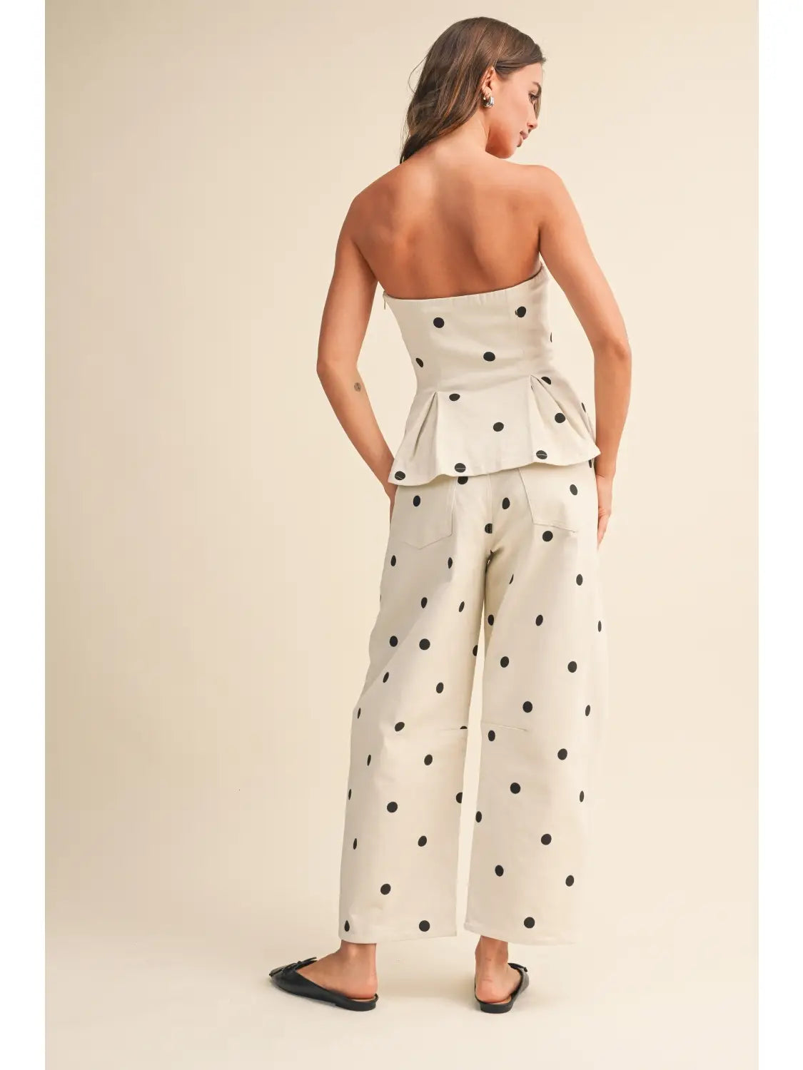 Layla Polka Dot Tube Top