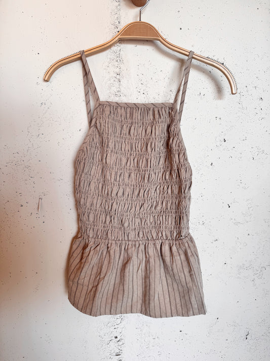 Lilly Smocked Peplum Top