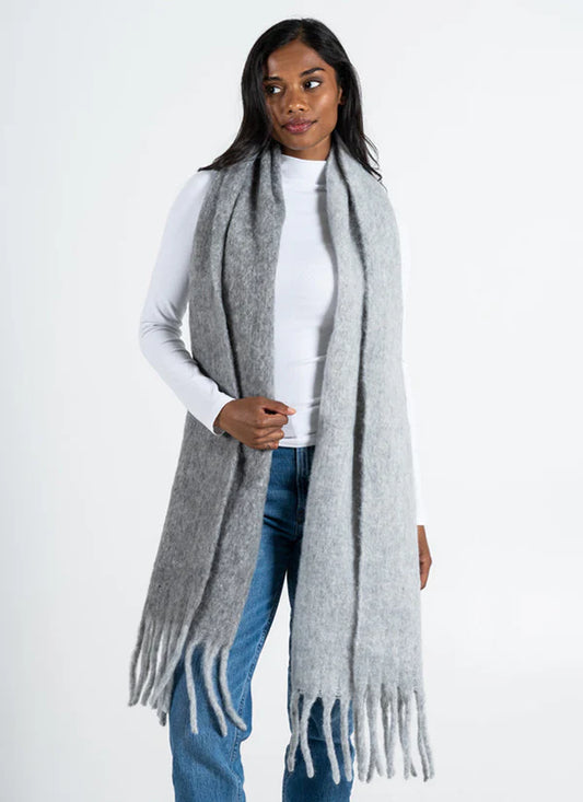 Two Tone Blanket Scarf