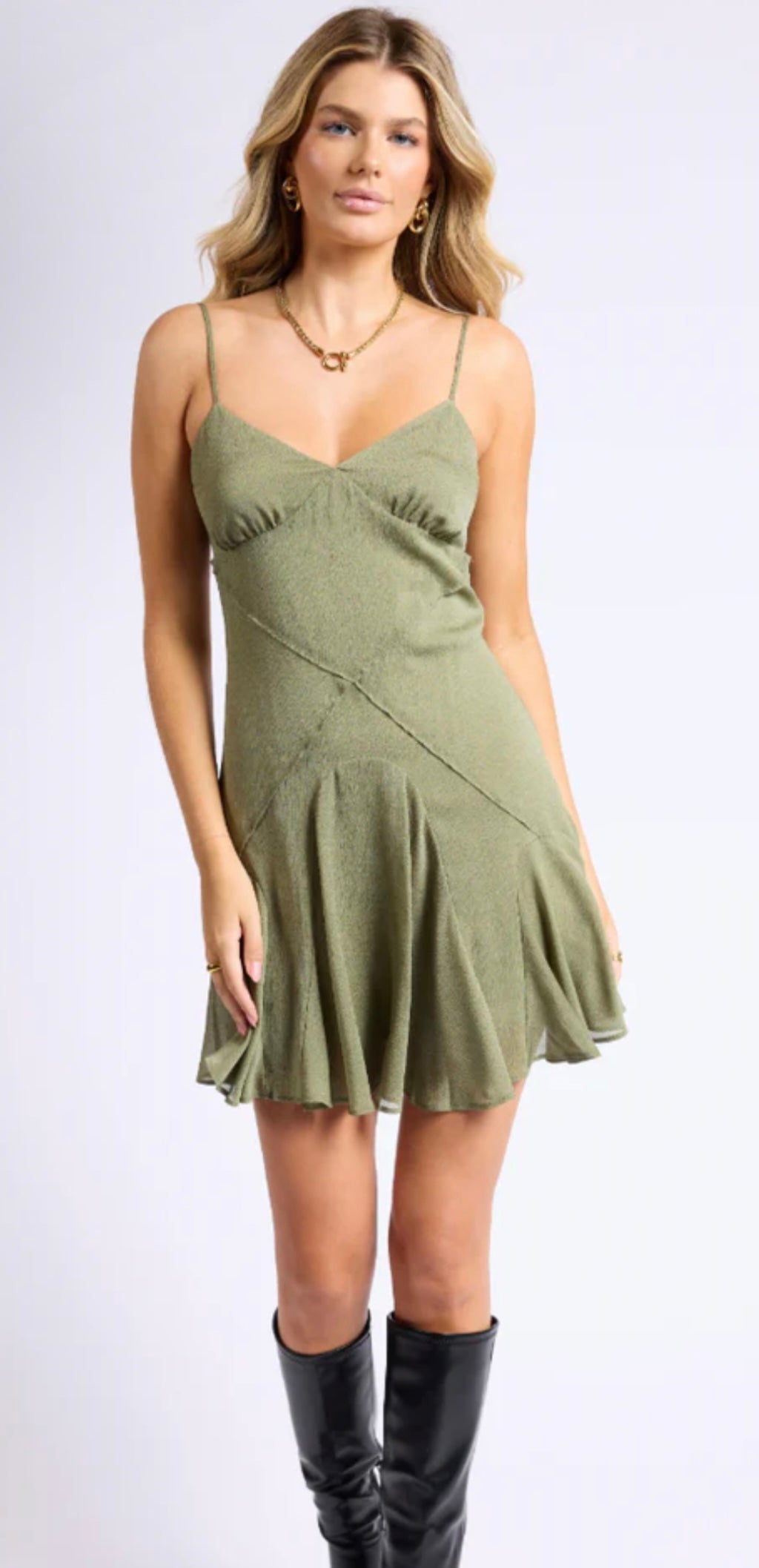 Real Charm Mini Dress