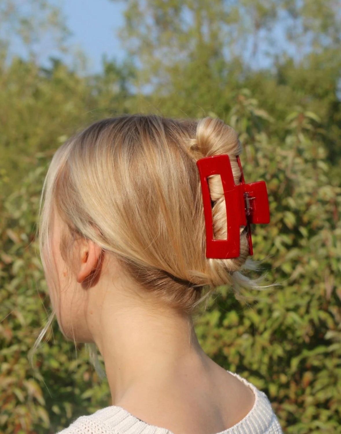 Beyond Scrunchies Claw Clip Square