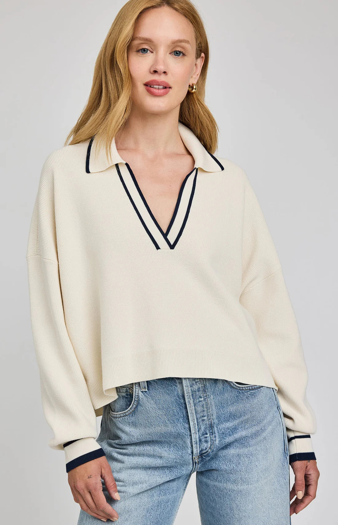 Tristan V Neck Sweater