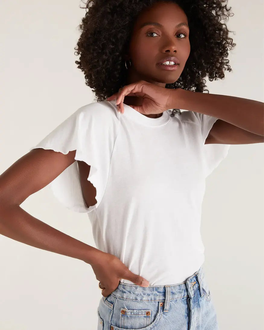 Abby Flutter Tee