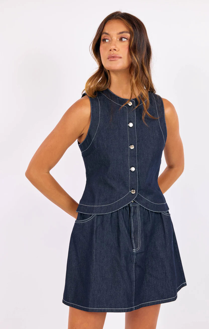 Bodega Denim Vest