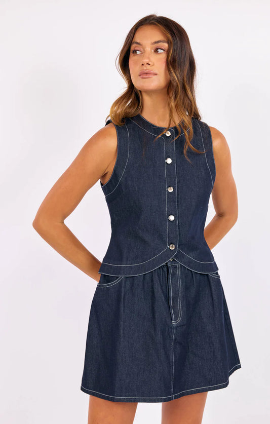 Bodega Denim Vest
