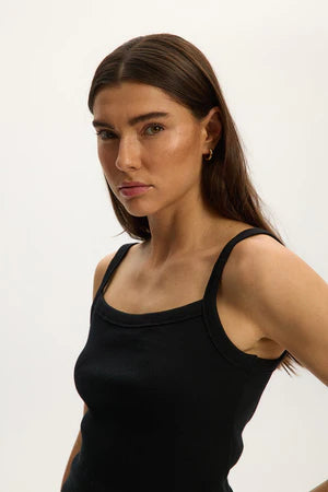 Solene Tank Black