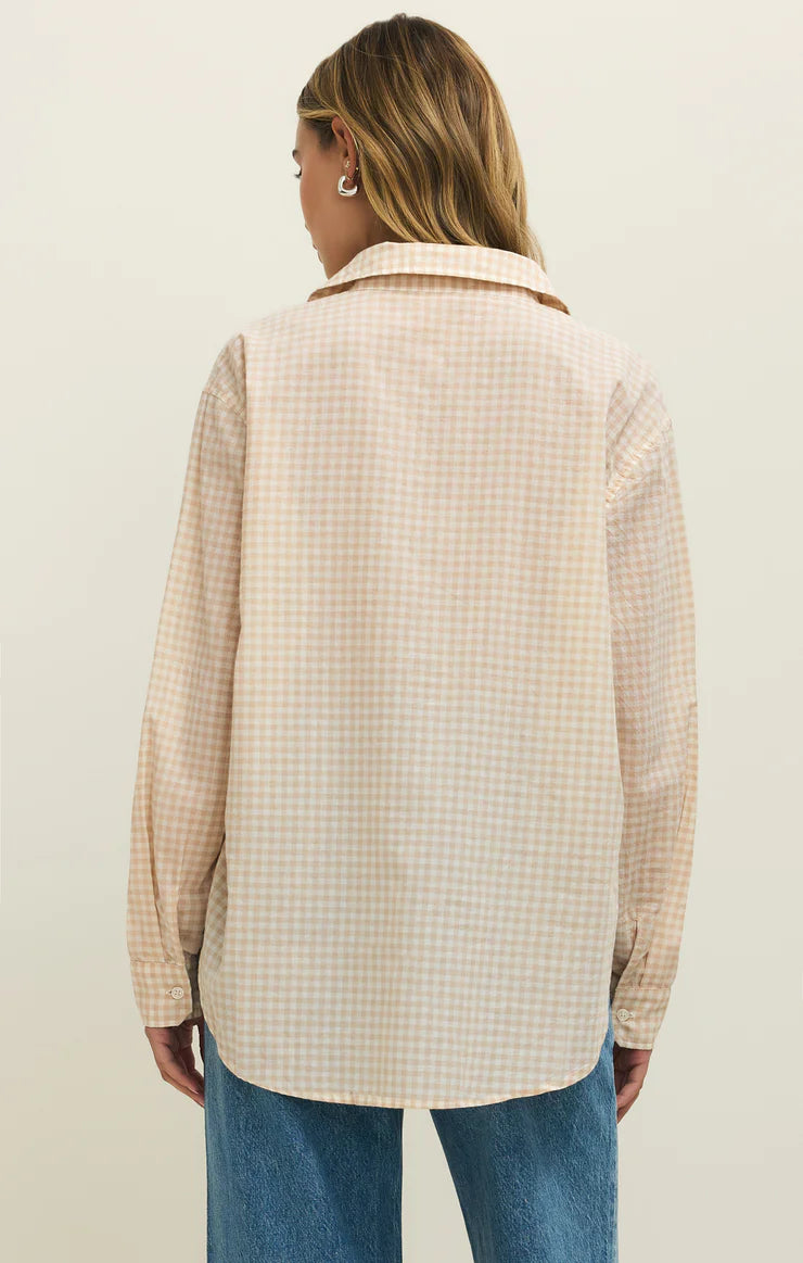 Seaport Gingham Button Up