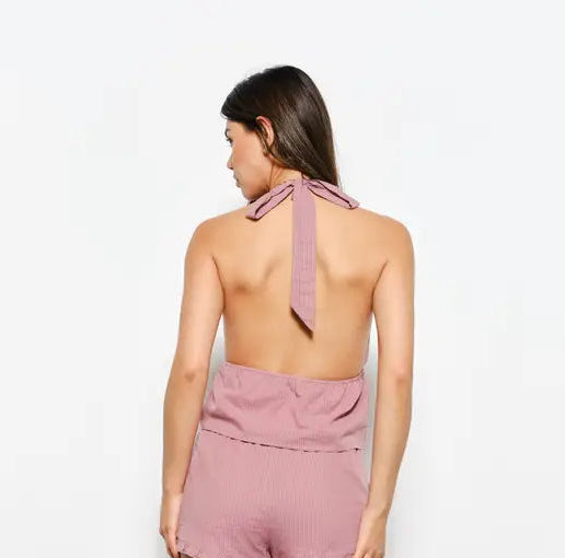 Kara Striped Halter