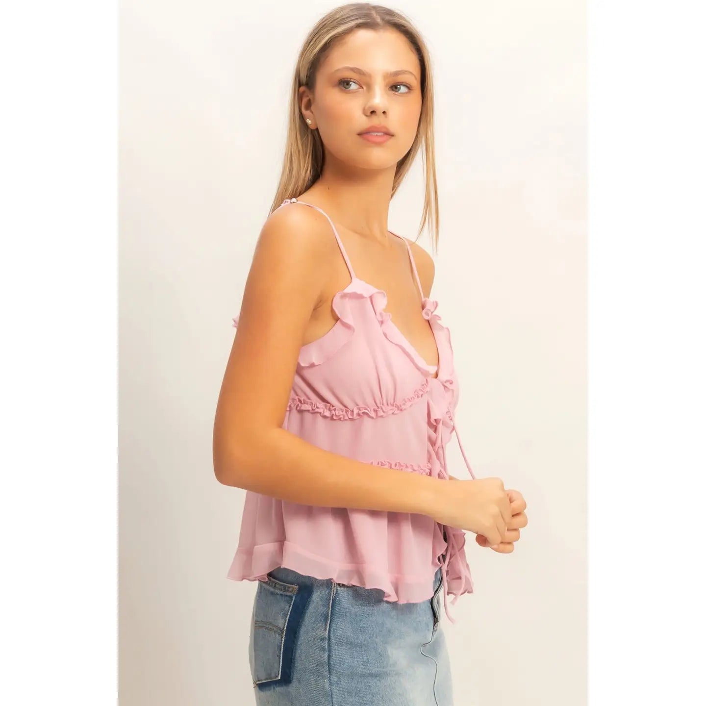 Sally Tie Front Cami