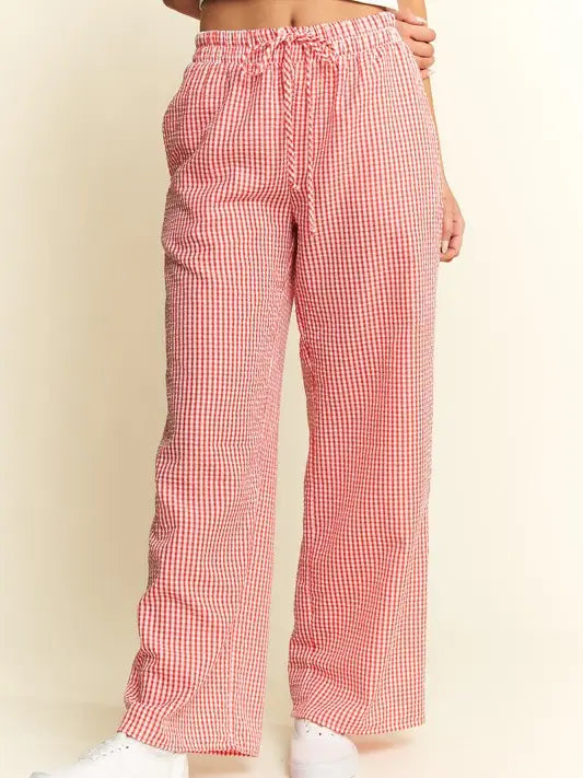 Emilie Boxer Pant - Red