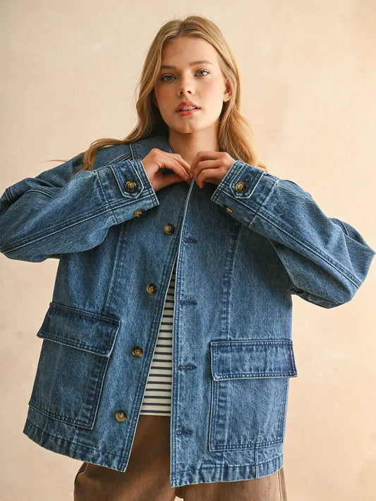 Allie Oversized Denim Jacket