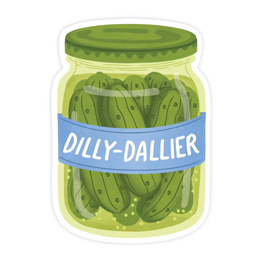 Dilly Dallier Sticker