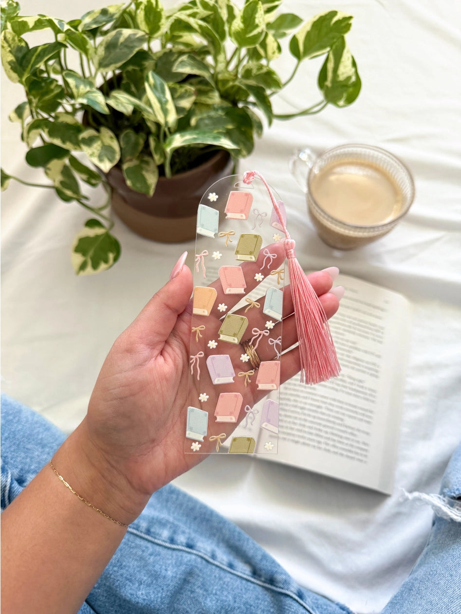 Acrylic Tassel Bookmark