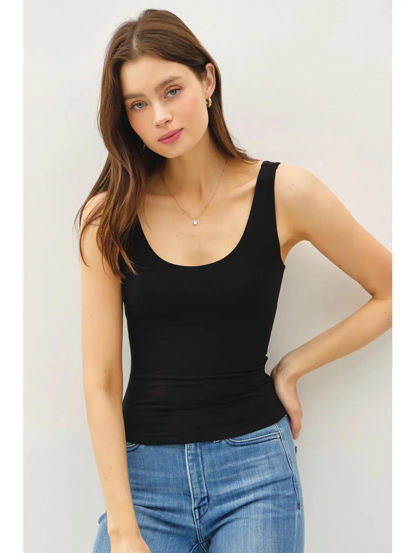 Soft Scoop Neck Tank