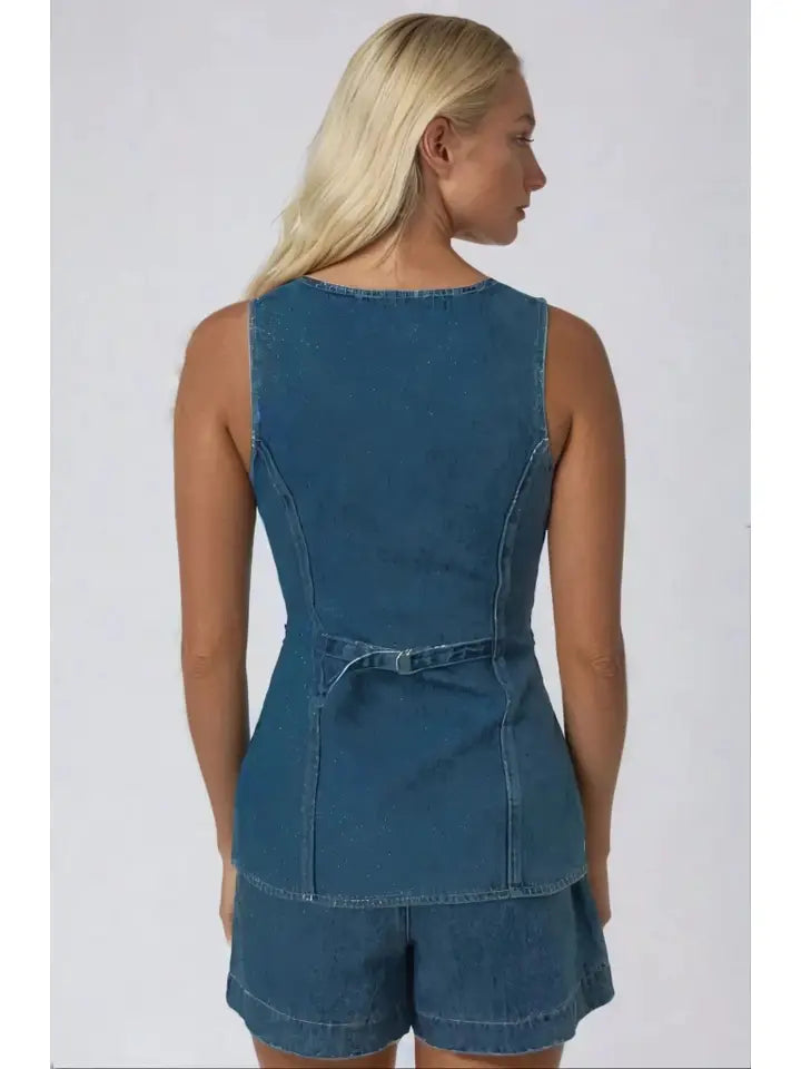 Rosie Denim Vest
