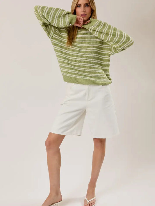Vanessa Striped Knit