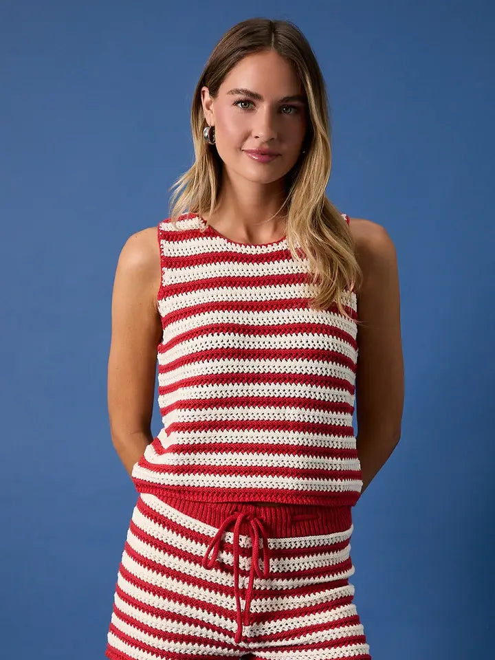 Sydney Crochet Knit Tank