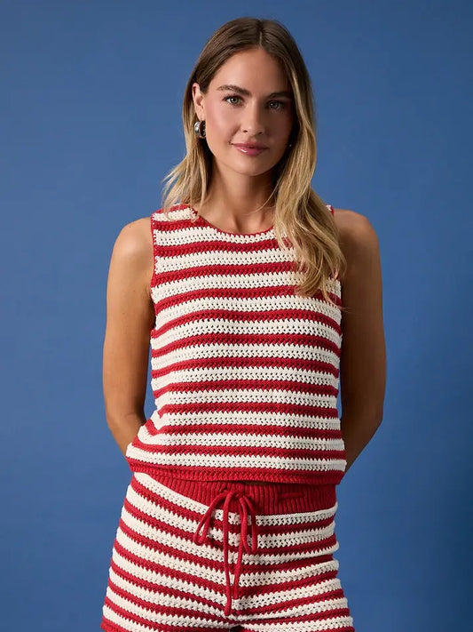 Sydney Crochet Knit Tank