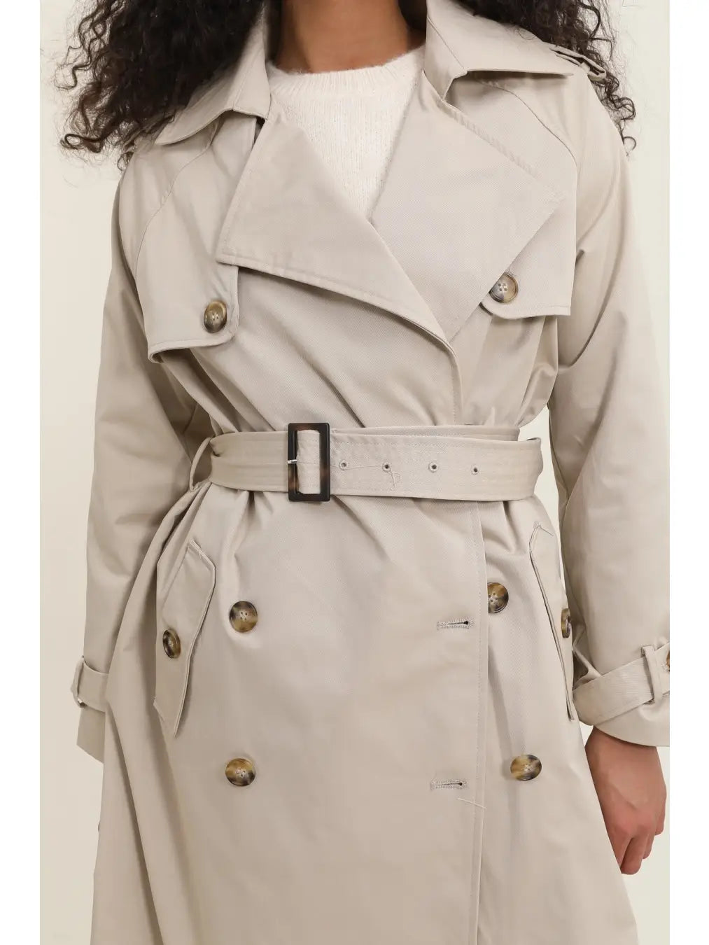 Sand Belted Trench