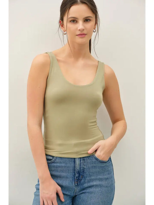 Soft Scoop Neck Tank