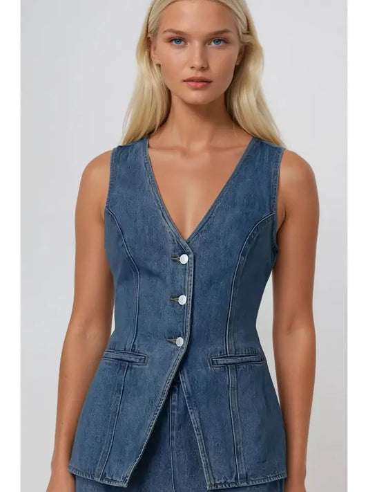 Rosie Denim Vest