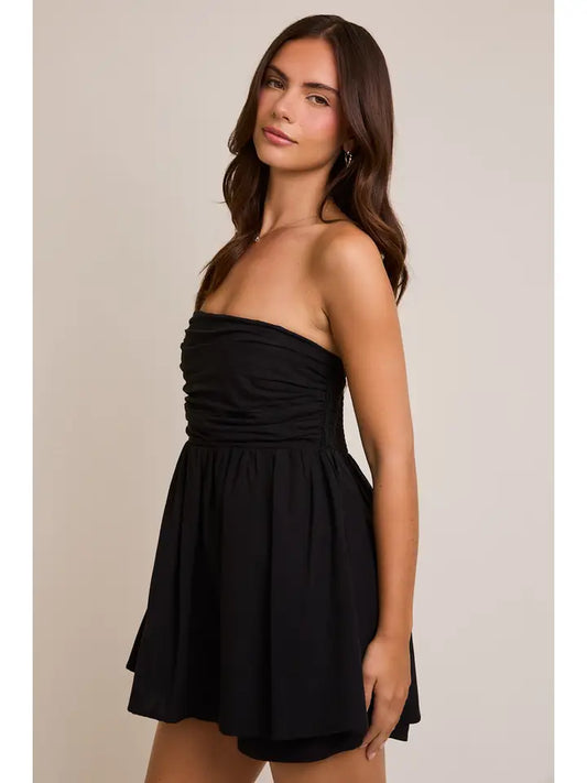 Ciara Strapless Romper