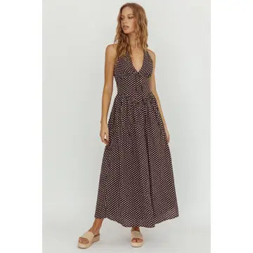 Polka Dot Breeze Maxi Dress