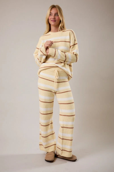 Hunter Stripe Sweater Set