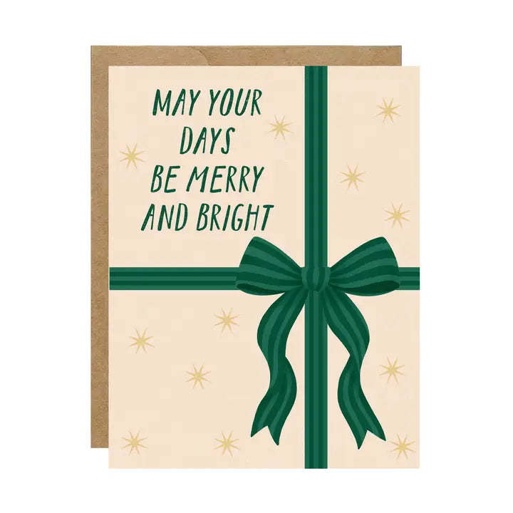 Merry and Bright Card
