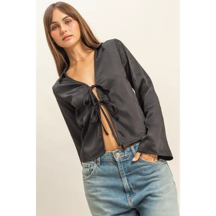 Skye Satin Blouse