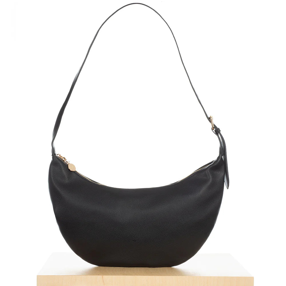 Black Slouchy Crossbody Bag